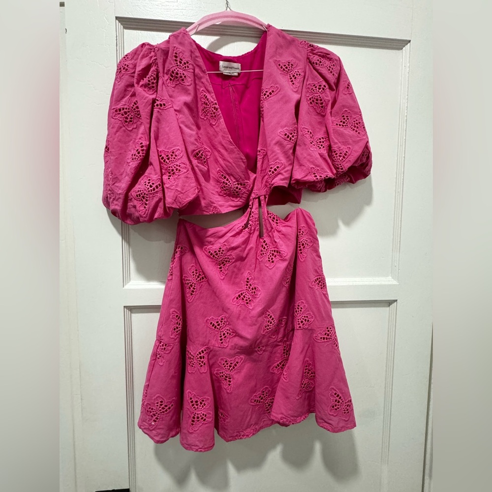 Farrah Mini Dress in Fuchsia Pink
Lovers and Friends